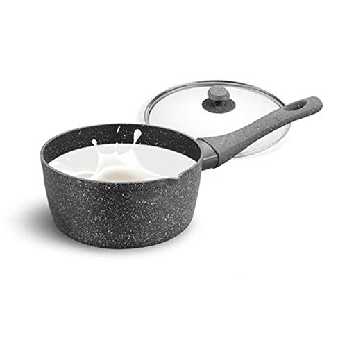 Antihaft-Bratpfanne für Induktionskochfeld, Antihaft-Bratpfanne ，PremiumAluminum Fry Household Multifunktions-Reissuppentopf Milchtopf Mini mit