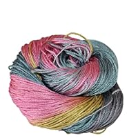 Laine Mohair et Soie Gris Inox (Pelote 25g) - Laine à tricoter