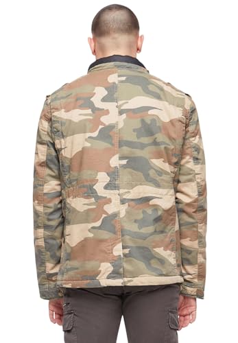 Image of Brandit Men Sherpa-lined Cold-weather Casual Outdoor Classic Field Jacket