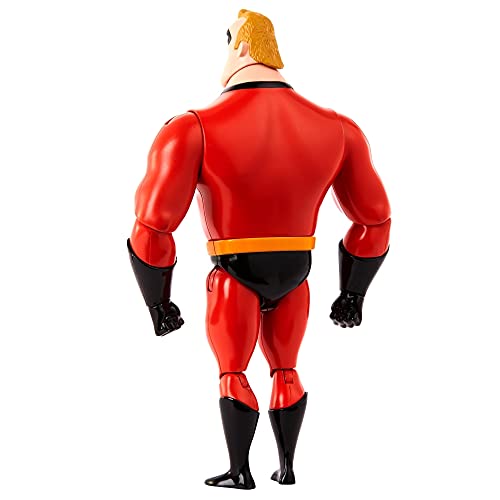 Disney Pixar Mr. Incredible Figure True To Movie Scale Character Action Doll Highly Posable With Authentic Costumes For Storytelling, Collecting, The Incredibles Toys Kids Gift Ages 3 And Up #TOP3
