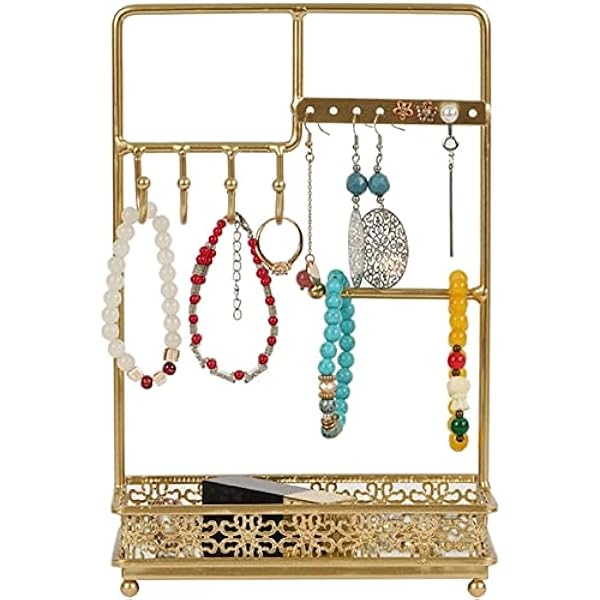 Smyckesdisplayställ Smyckesdisplayställ Förvaring och arrangemang Örhängeställ Smyckesbricka Multifunktionsförvaringslåda Halsbandshängare Smyckeshållare