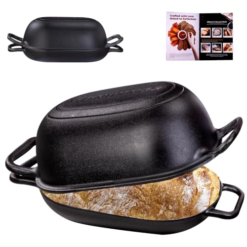 GdnWings 12 x 8 Inch Oval Dutch Oven — best dutch ovens for bread baking