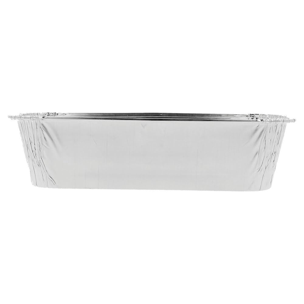 García de Pou 135.41 Recipientes Plum Cake, 600 ml, 20.6 x 8.1 cm, 100 unidades, Aluminio