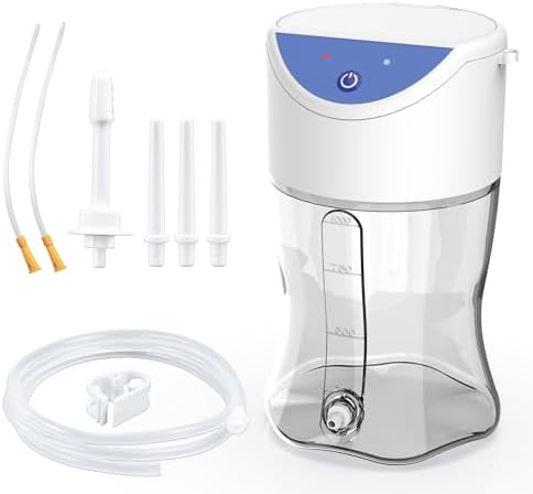 Electric Enema Bottle Set, TopQuaFocus Colon Cleanse Enema Kit fo...