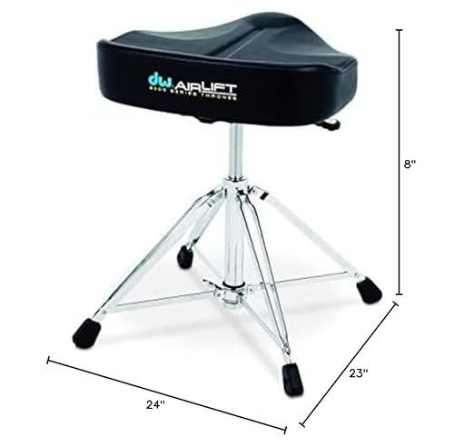 Dw Drum Workshop Cp9120Al 9000 Series Heavy Duty Air-Lift Throne W/ Tractor Seat #TOP6