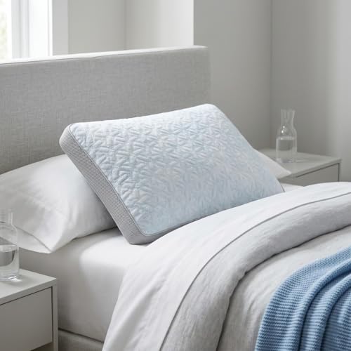 Insignia Lifestyle Premium Memory Foam Pillow with Ergonomic Neck Support Pillow Orthopedic Design Helps Relieve pillows for neck and shoulder pain Ideal Pillow for Side Sleepers