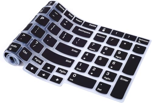 Image of OJOS Keyboard Cover for Lenovo Thinkpad E15, L15, T15, P15, P52, P72, P53, P73, T15 Plus - Black