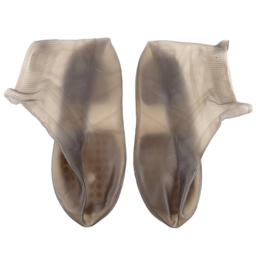 1 par de cubiertas para zapatos de silicona para hombre y mujer con alta elasticidad, protectores impermeables para lluvia, fáciles de colocar para uso exterior miniatura 1
