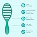 Wet Brush Speed Dry Hair Brush, Amazon Exclusive Aqua, Vented Design & Soft HeatFlex Bristles, Blow Dry Safe, Ergonomic Handle Manages Tangles & Uncontrollable Strands, Pain-Free Hair Accessories