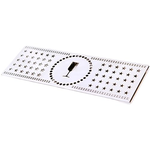 Bac d'égouttage pour fût de bière en acier inoxydable au design rectangulaire épuré pour comptoir