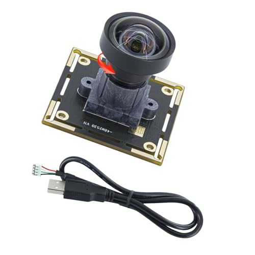 Webcam USB 48MP capteur IMX586 caméra web grand angle 107° pour ordinateur