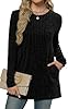 XIEERDUO Tunic Tops for Women Loose Fit Dressy Rou... #1