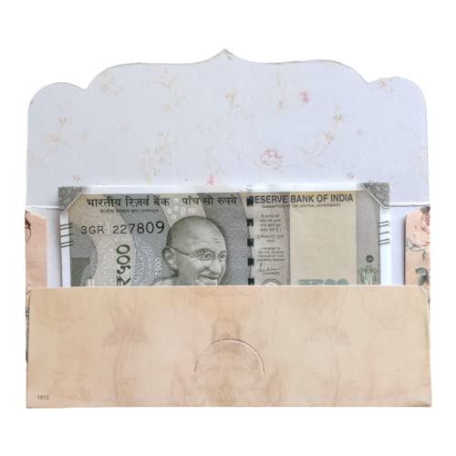 Image of Pack of 50 Colourful Designer Shagun Lifafa /Money Gift Envelope Digitally Printed for Gifting Money on Wedding, Birthday & Any Other Occasion D-039