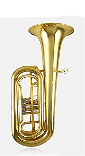 Euphonium aus Messing mit drei flachen Tasten