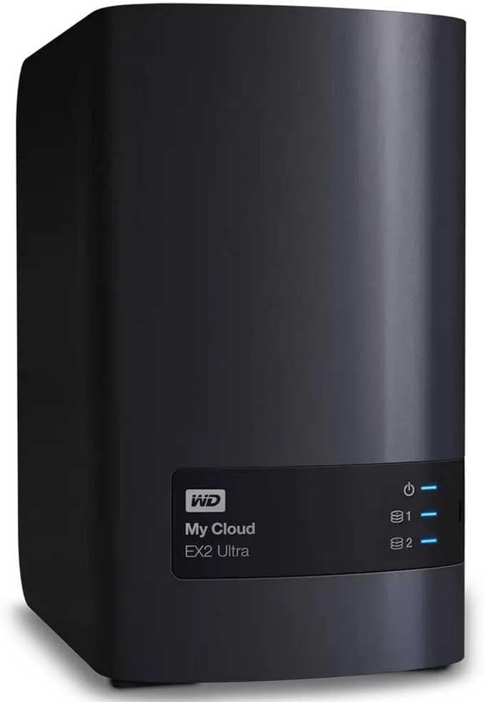 WD 4TB My Cloud EX2 Ultra Network Attached Storage - NAS | WDBVBZ0040JCH-EESN