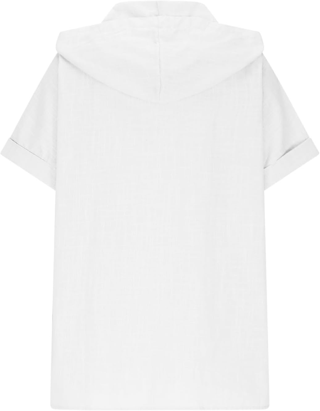 Women's Casual Cotton Linen Button Down Short Sleeve Shirts Solid Summer Beach Blouses Tops with Pocket
