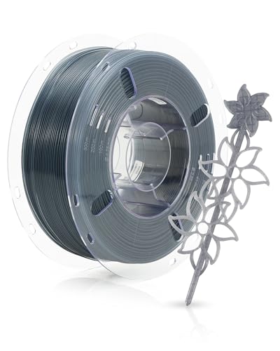FilaBees Transparent Filament Clear PETG 1.75mm,Rapid PETG High Toughness 3D Printer Filament for Fast & High Precision 