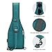 G4Free Sling Bag RFID Blocking Crossbody Sling Backpack Small Shoulder Chest Bag Daypack with Earphone Hole Men Women Hiking Travel(Teal)