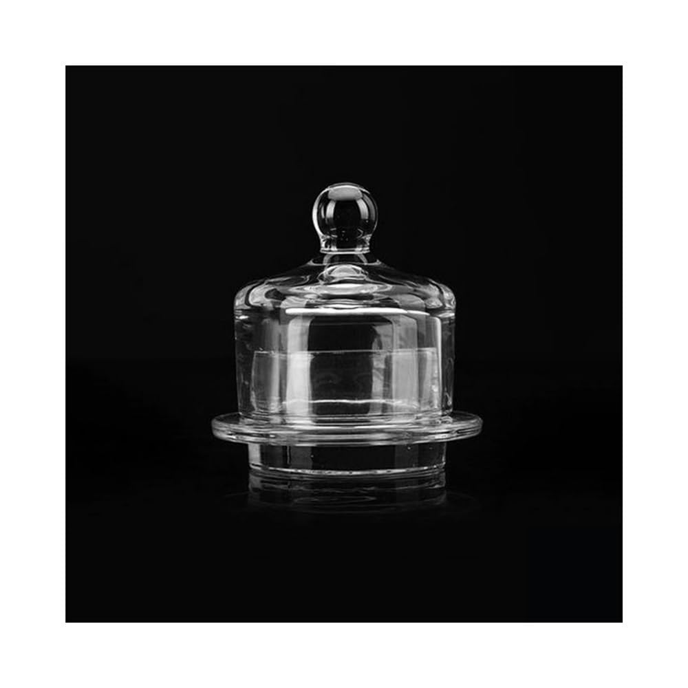 Zyyanshop One Color Butter Dish Butter Dish Glass Cheese Organiser With Lid For Kitchen And Dining Room