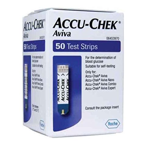 ACCU-CHEK Aviva 50 Tiras Glucosa Cover