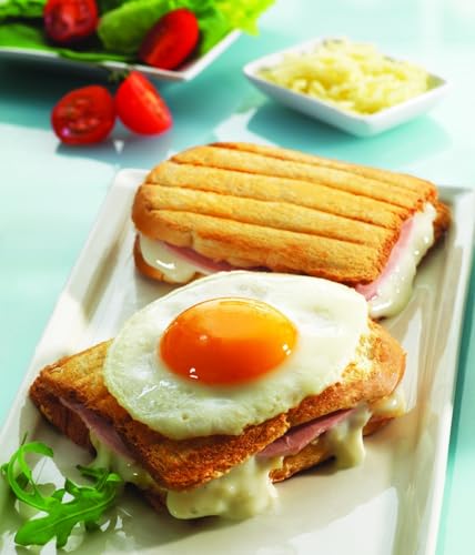Tefal Coffret Snack Collection - 2 plaques croque monsieur + 1 livre de recettes XA800112