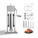 Hakka 2 in 1 Sausage Stuffer and Spanish Churro Maker Machines (11LB/5L)