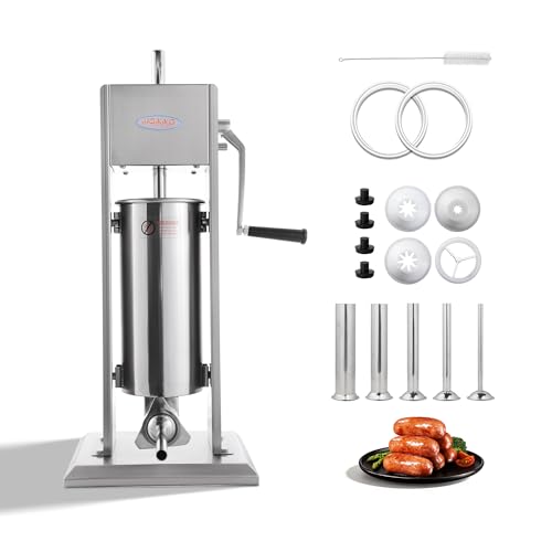 Hakka 2 in 1 Sausage Stuffer and Spanish Churro Maker Machines (11LB/5L)