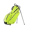 KVV Lightweight Golf Stand Bag with 7 Way Full-Length Dividers, 5 Zippered Pockets, Automatically Adjustable Dual Strapsï¼Elegant Design