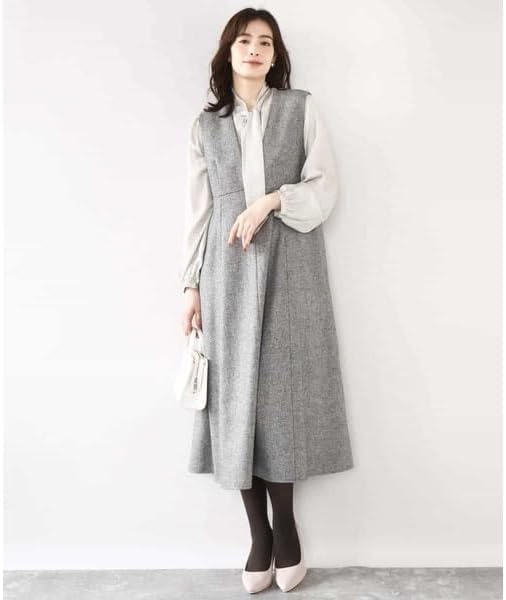 セール】ノースリーブ ジャガード コクーン ドレス オケージョン