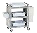Vollrath 30-1/2" x 18-1/2" x 39" Closed End Utility Cart