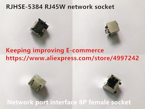 Wiring Connecting Terminals - RJHSE-5384 RJ45W Network Socket Network Port Interface 8P Female Socket Connector