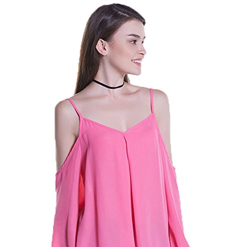 YALI camisole rose femme taille M chemise sans manche été col v