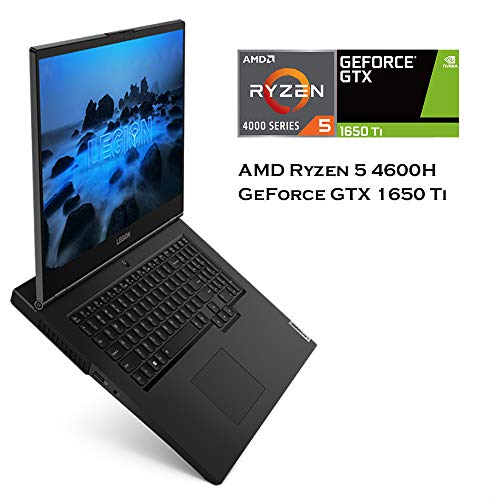Lenovo Legion 5 Gaming Laptop, 15.6" FHD IPS Display, AMD Ryzen 5 4600H, Webcam, Backlit Keyboard, Wi-Fi 6, USB-C, HDMI, GeForce GTX 1650 Ti, Windows 10 Home, 8GB Memory, 256GB PCIe SSD + 1TB HDD - Image 3