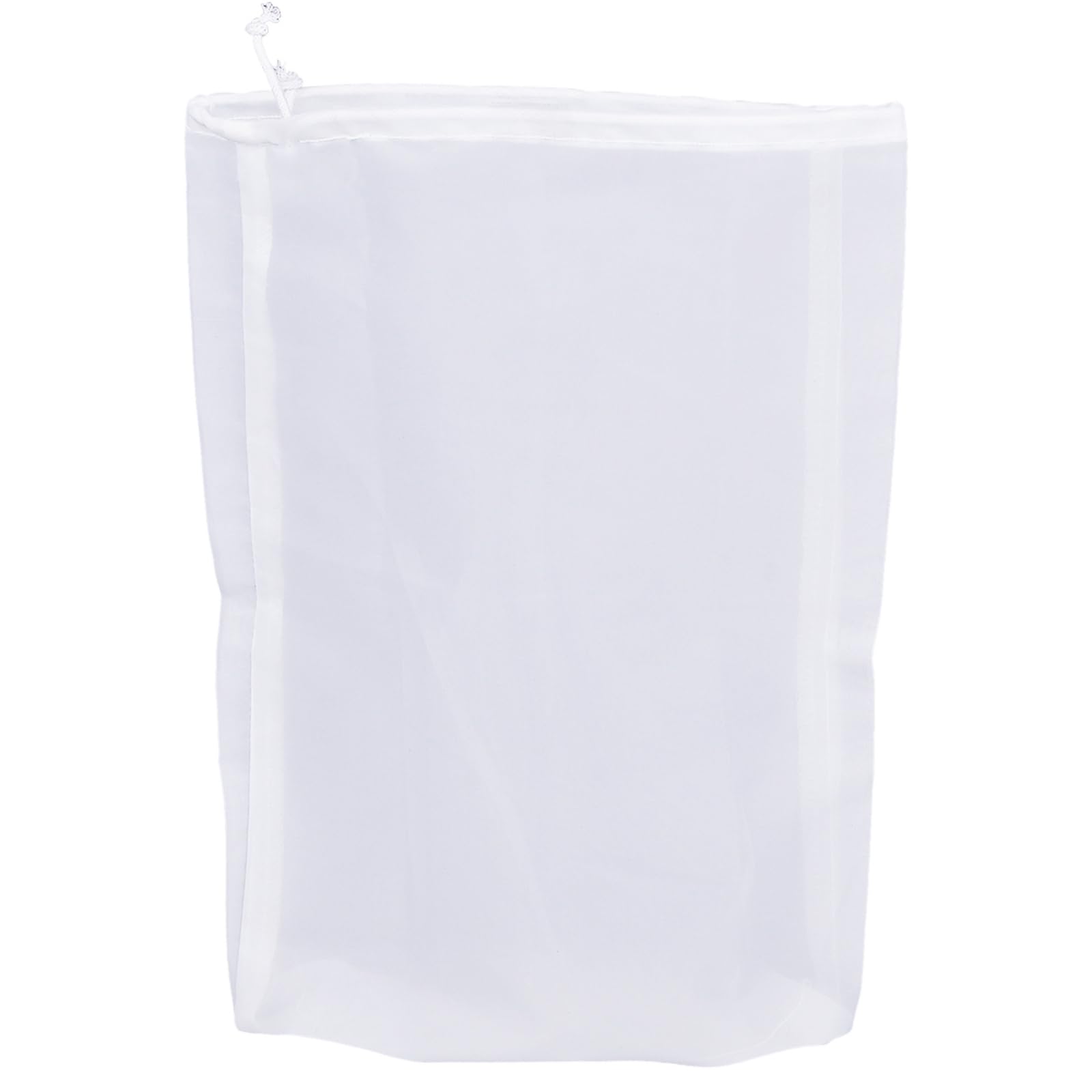 Therlan White Therpin 75 Micron Nylon Straining Bag Fine Mesh Food Strainer Filter Bags For Nut Milk, Green Juice, Cold Brew, Home Brewing (22Cm X 32Cm)