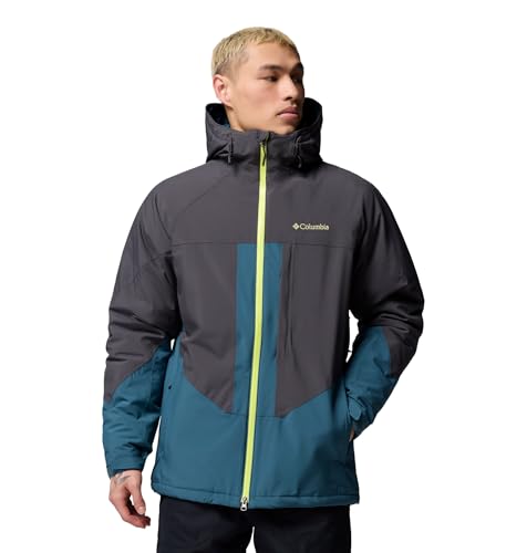 Columbia Herren Powder Prime™ Jacket Skijacke, Everblue, Shark, M EU – Ansicht 1