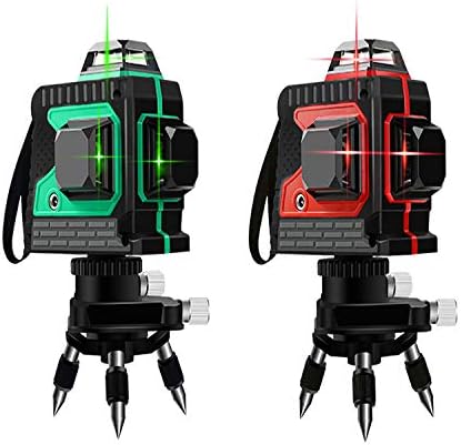 Zexa3D 12Lines Green Laser Level - 360° Horizontal And Vertical Cross Laser Line Self Levelling Laser Green Laser Beam Line - Green Line Lasers - Laser Spirit Level - Tile Levelling Tool