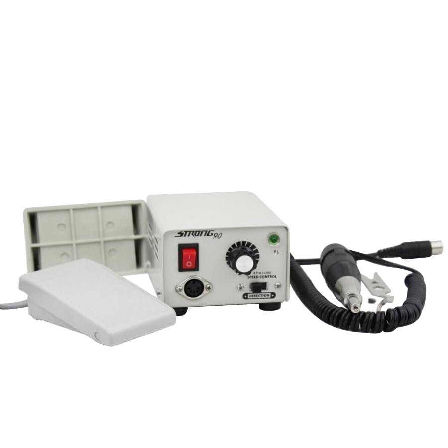 Labor Mikromotor 35000 rpm 65W, Elektro-Mikromotor, Poliere Mikromotor Tragbare Laborausrüstung, Strong 90 Dental Marathon Micromotor Lab Tool