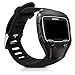 kwmobile Bracelet Rechange pour Fitness Tracker Compatible avec Garmin Forerunner 910XT - Bracelet pour Tracker d'activité en TPU Noir