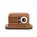 Produktbild MikeLotus UKW-Radio, Vintage Radio Retro Bluetooth-Lautsprecher, 3 einstellbare Modi Altmodisches Halbleiter-Heimradio, altmodischer klassischer Stil,A