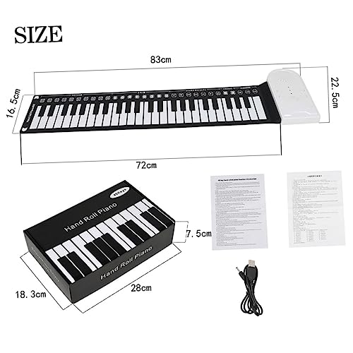 JOINPAYA oud instrument portable clavier électronique clef clave clé piano à clavier doux piano piano numérique piano électronique enroulable pliable claviers piano enroulable abdos - Les Beatles, Paul McCartney, John Lennon, RIngo Starr, George Harrison JOINPAYA oud instrument portable clavier électronique clef clave clé piano à clavier doux piano piano numérique piano électronique enroulable pliable claviers piano enroulable abdos – Image 3