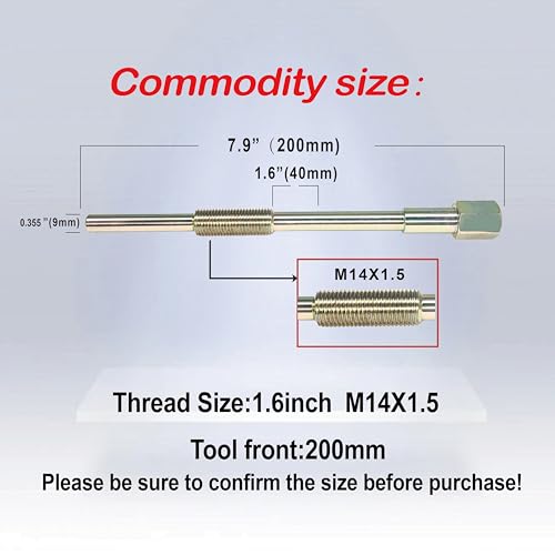 Image of Primary & Secondary Drive Clutch Puller Tool for Can Am Commander /HD7 /Maverick /Trail /Defender /X3 /Turbo /Sport /Canam /HD9 /ATVs /SXSs, Hardened Alloy Steel,M14x1.5 & M8x1.2 Replaces 529-000-064 PCP-15