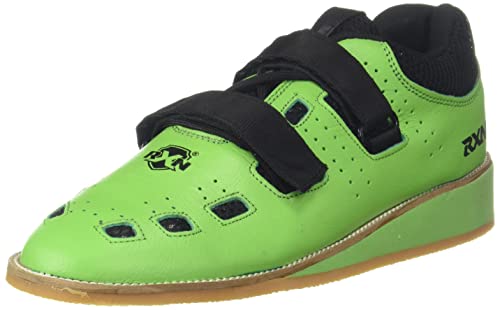 Image of RXN World Star Weightlifting Shoes for Men | Natural Leather with Mesh Lining Upper Eva Out Sole Weightlifting Shoes