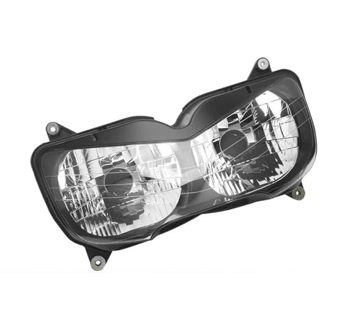 Phare avant moto CBR919RR ensemble optique premium avec coque ABS noire
