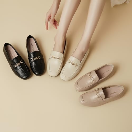 Image of Women's Loafer Shoes Leisure Slip On Work Shoes Comfort Walking Flats