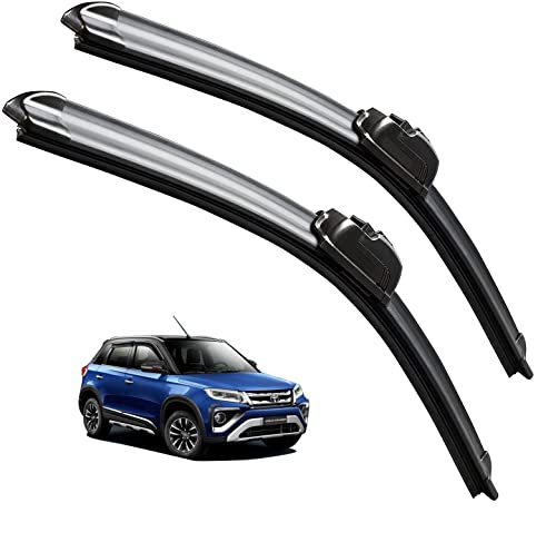 Image of Euro Care Windshield Car Wiper Blades Compatibility with Toyota Urban Cruiser - Set of 2Pc (D-24,P-17)