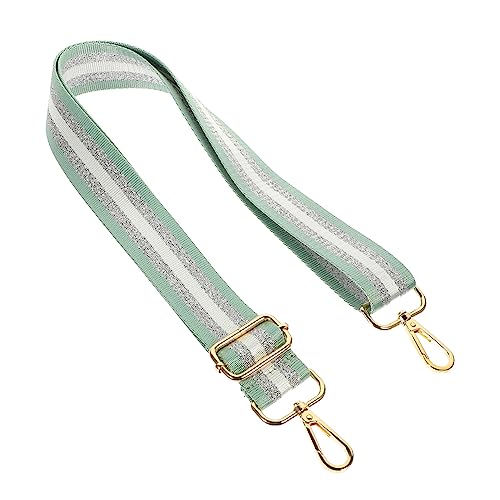 Image of SHINEOFI Women Bag Shoulder Chain Strap Replacement 51.18In Adjustable Decorative Crossbody Purse Strap with Mint Green Clasps for Diy Handbag