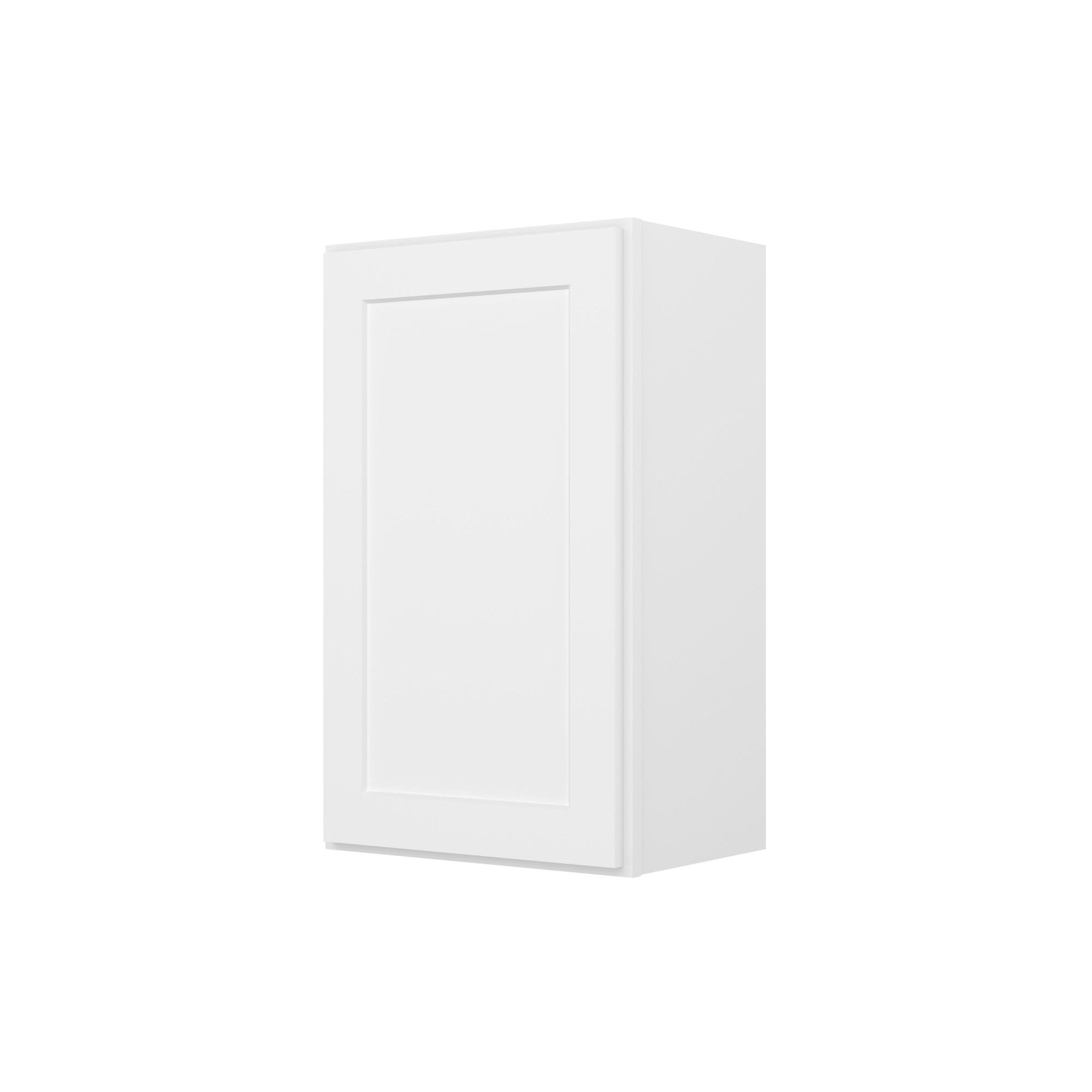 Furinno Shaker 3-Tier Wall Kitchen Cabinet, 1-Door, White