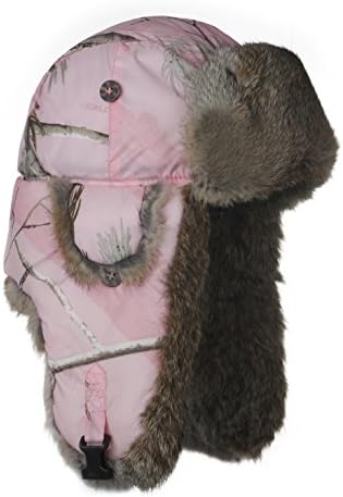 Mad Bomber Girls Pink Realtree Winter 