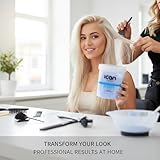 Dust Free Rapid Blue Powder Bleach Hair Lightener 500gram - Image 5