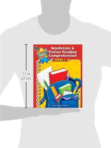 Nonfiction & Fiction Reading Comprehension Grade 4 (Practice Makes Perfect) - Thumbnail 3